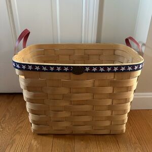 Peterboro Basket Company 150th Anniversary Edition Patriotic Basket